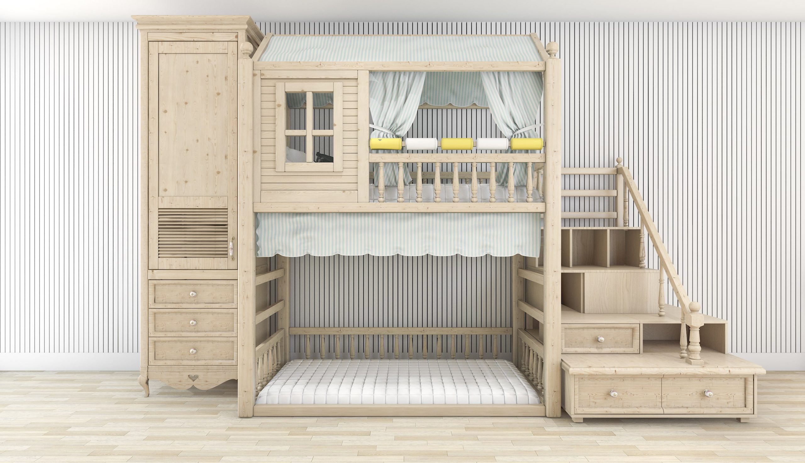 Sleeping in Style: Maximizing Space with Trendy Kids Bunk Bed